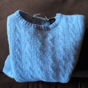 Lord &Taylor cashmere sweater.  Chest 13”collar to bottom 15 1/2”.